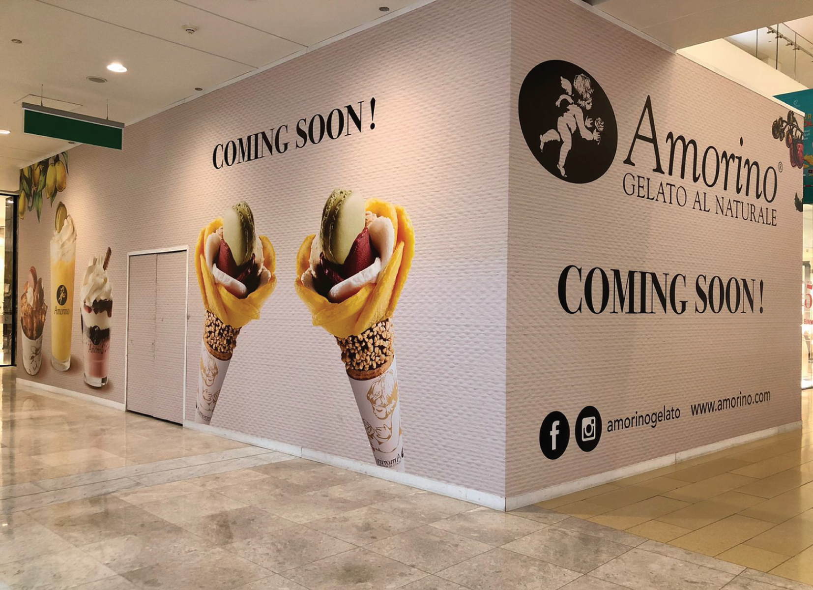 Amorino Opening Soon